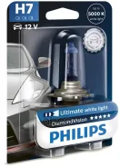 ����� H7 12972 Diamond Vision 12V 55W PX26D (������� 1 ��. ) Philips ���. 12972DVB1 12972DVB1 ����
