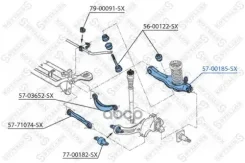 ����� ����. ����. �. +�. Ford Focus 98-04 ����/��� Stellox ���. 5700185SX 5700185SX Stellox 5700185SX ����