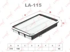 ������ ��������� LYNXauto ���. LA115 LA115 LYNXauto LA115 ����