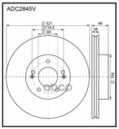 ���� ��������� ����� Allied Nippon ���. ADC2845V ADC2845V Allied Nippon ADC2845V ����