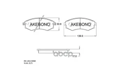 ������� ��������� �������� �������� Ssangyong Rexton / Rexton II (GAB_), Ssangyong Musso (FJ), Ssang Akebono ���. AN319WK AN319WK ����