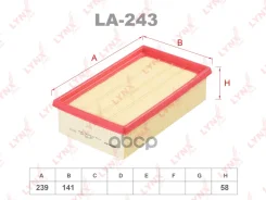 ������ ��������� LYNXauto ���. LA243 LA243 LYNXauto LA243 ����