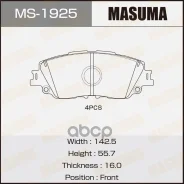 ������� ��������� Toyota Camry (V70) 17-, RAV4 V 18-; Lexus ES VII 18-, UX 18- �������� Masuma 69417 Masuma ���. MS-1925 MS1925 ����