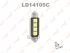 ����� ������������ LED C5W T11x41 12V SV8,5-8 SMDx4 7000K CANbus LYNXauto ���. LD14105C LD14105C LYNXauto LD14105C ����