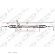 ����� ������� Mitsubishi ASX 10-20 / Outlander 05-22 (����� ����) SAT ST-4410A453 ST4410A453 ����