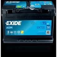 ����������� Exide Start-Stop AGM 72R EK720 760A 278�175�190 Exide EK720 EK720 ����