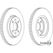 ���� ��������� (���� �� 1 ��. ) Ferodo DDF1124 DDF1124 ����