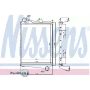 ���������� Volvo FH12 (����� �������� L=767) ����� ������� Nissens 97006 97006 ����