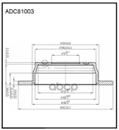 ���� ��������� ������ (262x10) ��� Allied Nippon ���. ADC81003 ADC81003 Allied Nippon ADC81003 ����