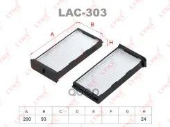 ������ ������ (2��) LYNXauto ���. LAC303 LAC303 LYNXauto LAC303 ����