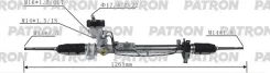 ����� ������� A3 / Octavia / BORA, GOLF 1996-03 � ����� �1JWP050833 ����� 1300mm ZF Patron ���. PSG3001 PSG3001 Patron PSG3001 ����
