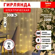 �������� ��� Intro Holiday INZL-01Z ������� 3*3 � ������ ����� 300 led 220� ����
