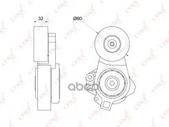 ����� �������� ��������� ������������ LYNXauto ���. PT3287 PT3287 LYNXauto PT3287 ����