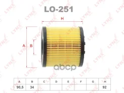 ������ �������� (��������) LYNXauto ���. LO251 LO251 LYNXauto LO251 ����