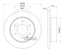 ���� ��������� ����. Mercedes-BENZ Sprinter 2006-, VW Crafter 2006-2016 SK ���. SKBD1222 SKBD1222 ����