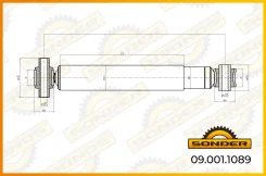 ����������� �������� �������� Volvo, RVI O/O 461-759 Sonder 09.001.1089 090011089 ����