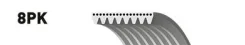 ������ ��������� Gates ���. 8PK2485 8PK2485 ����