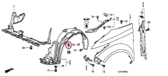 ������ Honda Elysion 2004-13 RR1 KJ850 ����
