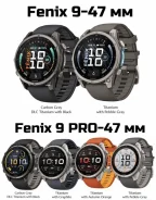 Garmin Fenix 9 Pro. GPS, NFC, SIM-�����, IP67, IP68. ��� ����� �� ������������ ����