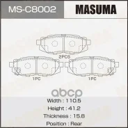 ������� ��������� Subaru Forister (SG, SJ) 03- ������ Masuma 77350 Masuma ���. MSC8002 MSC8002 ����