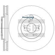 ���� ��������� (�������) Honda Accord 08-13 Sangsin Brake SD4136, �������� SD4136 ����