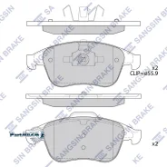 ������� ��������� Renault Scenic III 09- �������� Sangsin Brake SP4418 SP4418 ����