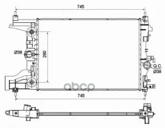 �������� ������� ���������� Chevrolet (GM) Cruze 09- NRF ���. 53122 53122 ����