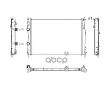 �������� ������� ���������� Nissan Qashqai 06- NRF ���. 53757 53757 ����