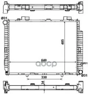 �������� ������� ���������� Mercedes E200 97- NRF ���. 53784 53784 ����