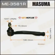 ���������� ������� ���� Masuma Toyota Avensis / 220 97-03 RH Masuma ME-3581R Masuma, ������ ME3581R ����