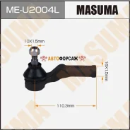 ���������� ������� ���� Masuma FORD Fiesta, Ecosport 08- LH Masuma ME-U2004L Masuma, ����� MEU2004L ����