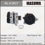 ��������� 14V/150A Masuma AL-K307 Masuma AL-K307 ALK307 ����