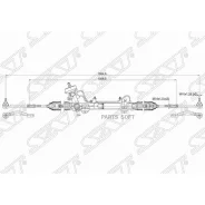 ����� ������� Hyundai Solaris 10-17 / Kia Rio 11-17 (����� ����) SAT ST-57700-4L000 ST577004L000 ����