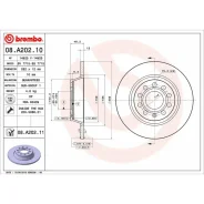 ���� ��������� Brembo, ���. 08A20211 ��������� �� �������� 2 �� 08A20211 ����