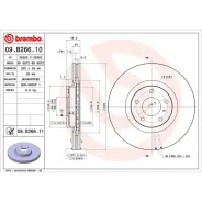 ���� ��������� Brembo �������������, ���. 09B26611 09B26611 ����
