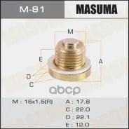 ���� ����� ����� �16 x 1,5 � �������� Masuma 67524 Masuma ���. M81 M81 ����