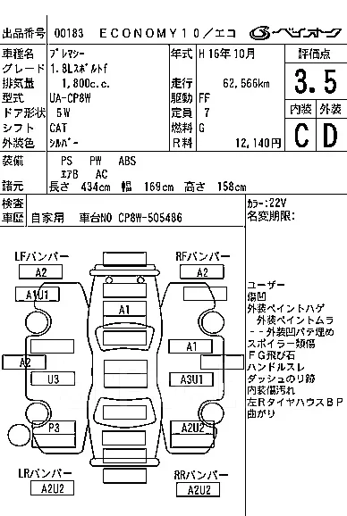 Mazda Premacy. CP8W, FPDE ����