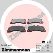 ������� �������� �����. 210x94x16 VW Touareg 3.2-3.6i/3.0-5.0TDi 05, Porsche Cayenne Zimmermann 245531601 ����