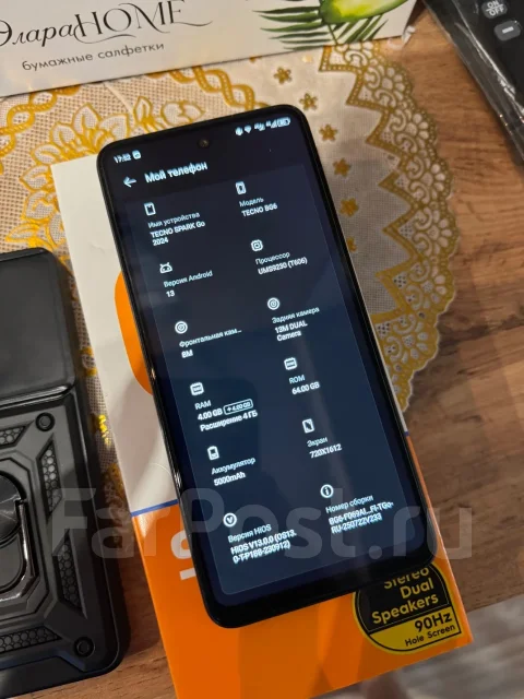 Tecno Spark Go 2024. �/�, 64 ��, ������, 3G, 4G LTE, Dual-SIM ����
