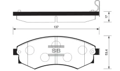 ������� ��������� Hyundai Sonata 2001- SP1111 EF, �������� SP1111 ����