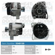 ��������� 14V 70A Fiat 500L (351), Alfa Romeo Mito (955) Meatdoria 5540130 Meatdoria 5540130 5540130 ����