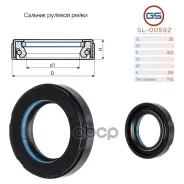 ������� ������� ����� 26*41.2*8.5 (7V1) GS SL00592 SL00592 ����
