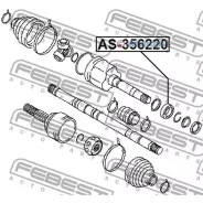��������� ���������� ���� 35x62x20 AS356220 AS356220 ����