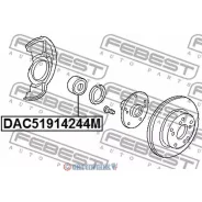��������� ��������� 51x91x42x44 | ����� ����/��� | DAC51914244M DAC51914244M ����