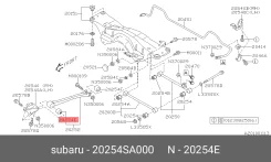 ����������� ������ �������� (����� / �����) Forester 2001-2007 (�� ������� ������) Subaru 20254SA000, ����� ������ 20254SA000 ����