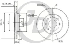 ���� ��������� �������� df4439 (236x20) 4 ��� JD [JBD0047] JBD0047 ����