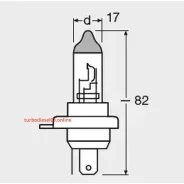 ����� H4 12V 60/55W P43t Ultra LIFE 1 ��. Osram 64193ULT 64193ULT ����