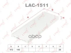 ������ �������� OPEL Vectra B 1995-2003/ LYNXauto ���. LAC1511 LAC1511 ����