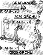 ����� ������� ��������� �������� ������! Jeep Grand Cherokee III 04-10 2020Grchu 2020GRCHU ����