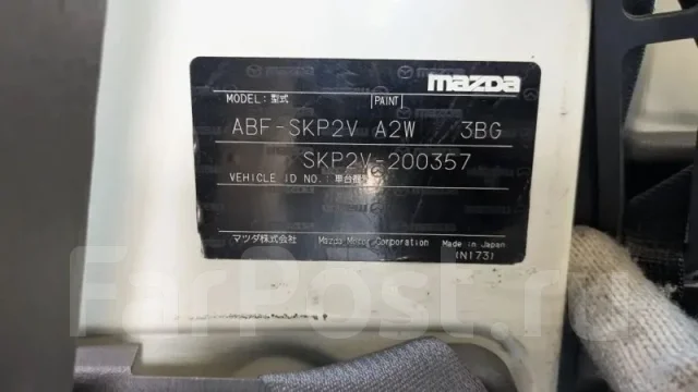 ���� Mazda Bongo 2012 S0N8510L0 SKP2V, ����� S0N8510L0 ����
